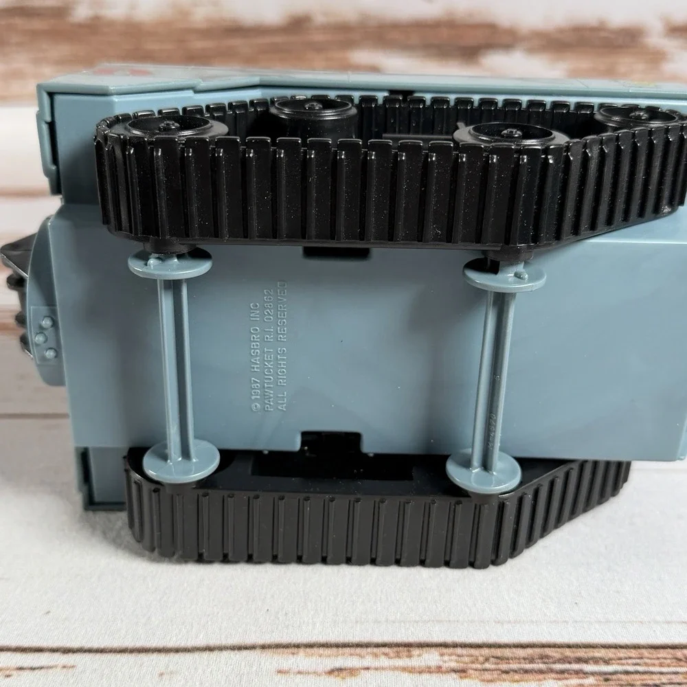 Vtg GI Joe Cobra Maggot Tank Vehicle 1987 Rear Piece Replacement Part OEM